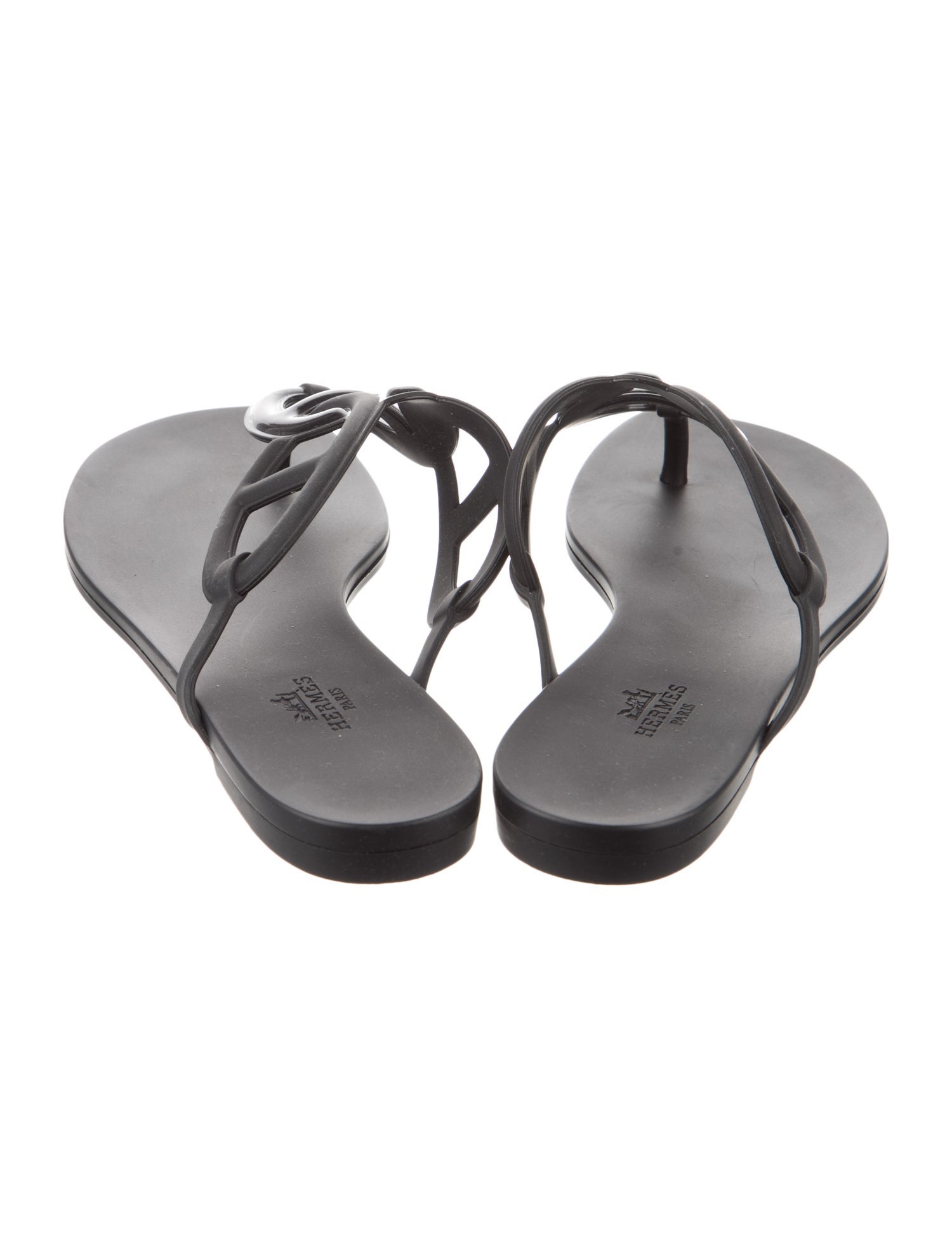 Hermès Egerie Chaîne d'Ancre Insignia Slides